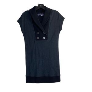 Free People Short Sleeve Sweater Tunic Mini Dress